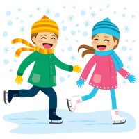 Clute Memorial Park Ice Skating Rink Opening Day