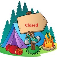 Clute Park Campground Closing Day